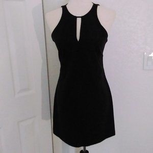 Banana Republic Mini Dress Vintage Black Razorback Size 2